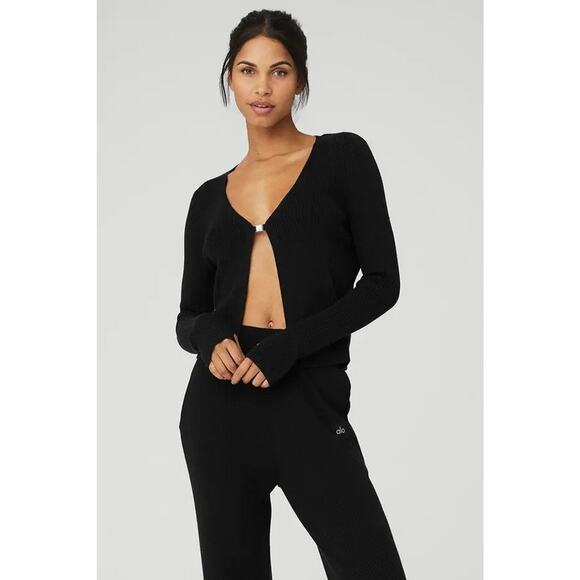 Alo Yoga Knit Salana Cardigan - XS - Picture 1 of 6